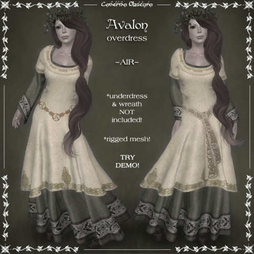 Avalon Overdress ~AIR~ by Caverna Obscura