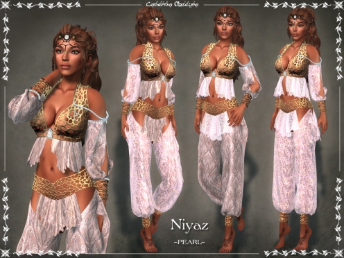 Niyaz Silks ~PEARL~ by Caverna Obscura