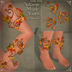 Autumn Maple Accessories by Caverna Obscura