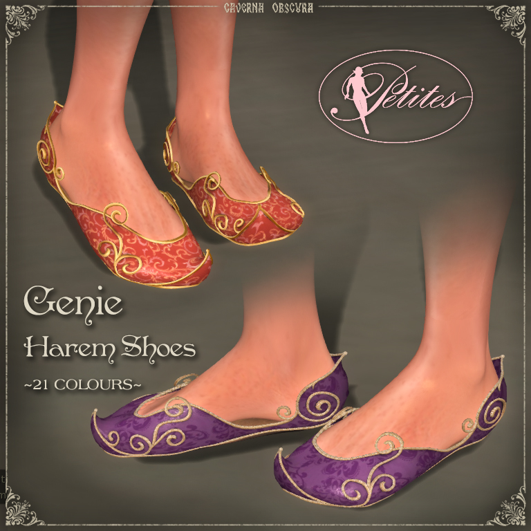 Genie Harem Shoes FLAT - Petites