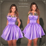Valentina Dress MOONSTONE