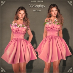 Valentina Dress ROSE