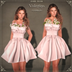 Valentina Dress VANILLA
