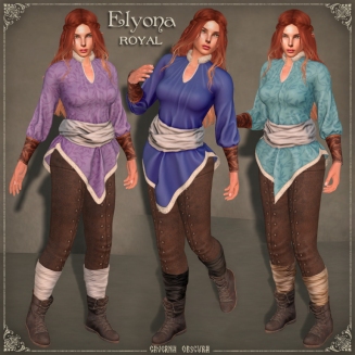 Elyona Outfit ROYAL