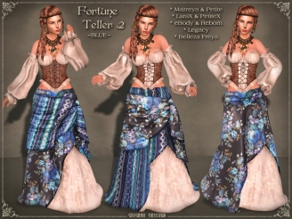 Fortune Teller II Outfit - BLUE